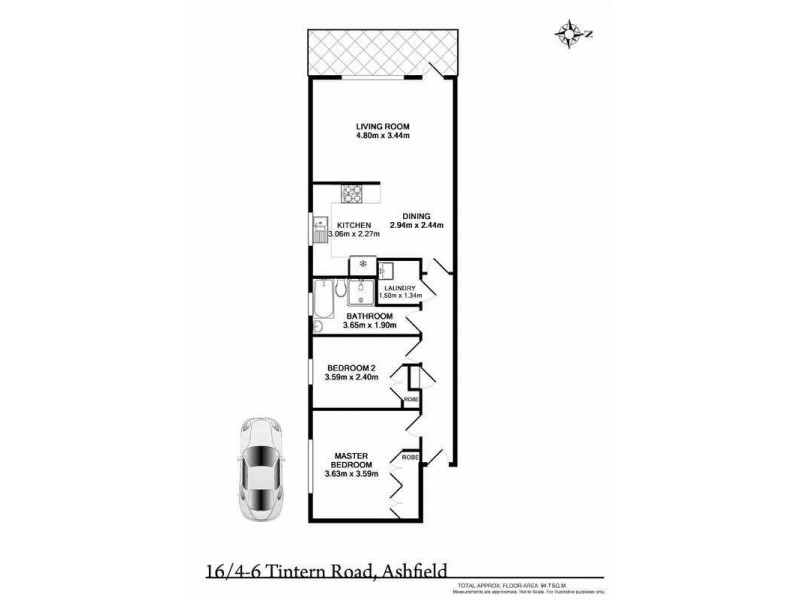 16/4-6 Tintern Road, Ashfield NSW 2131