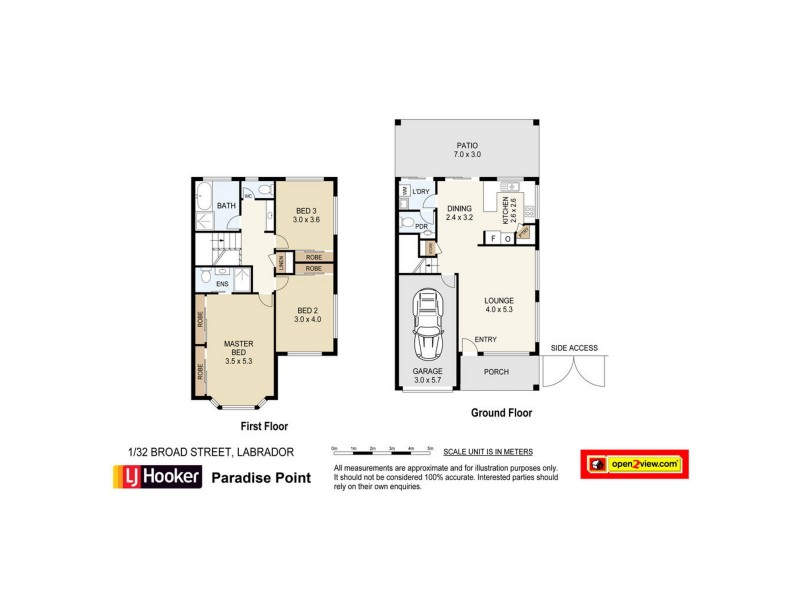 1/32 Broad Street, Labrador QLD 4215 Floorplan