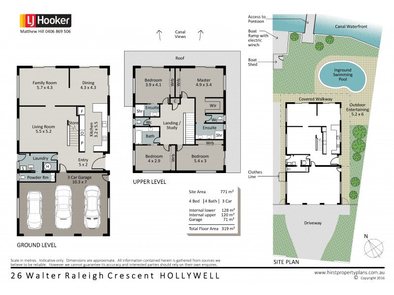 26 Walter Raleigh Crescent, Hollywell QLD 4216 Floorplan