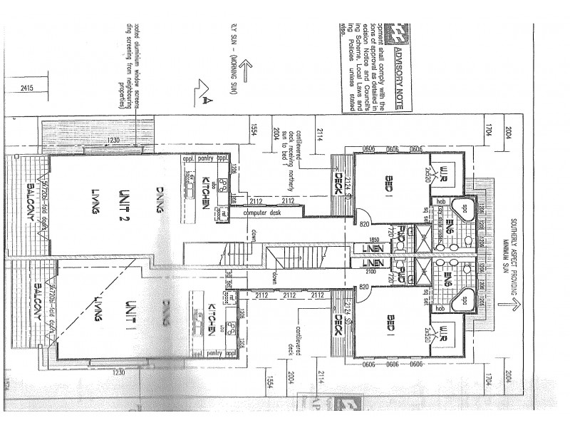West 1/22 Eider Avenue, Paradise Point QLD 4216 Floorplan