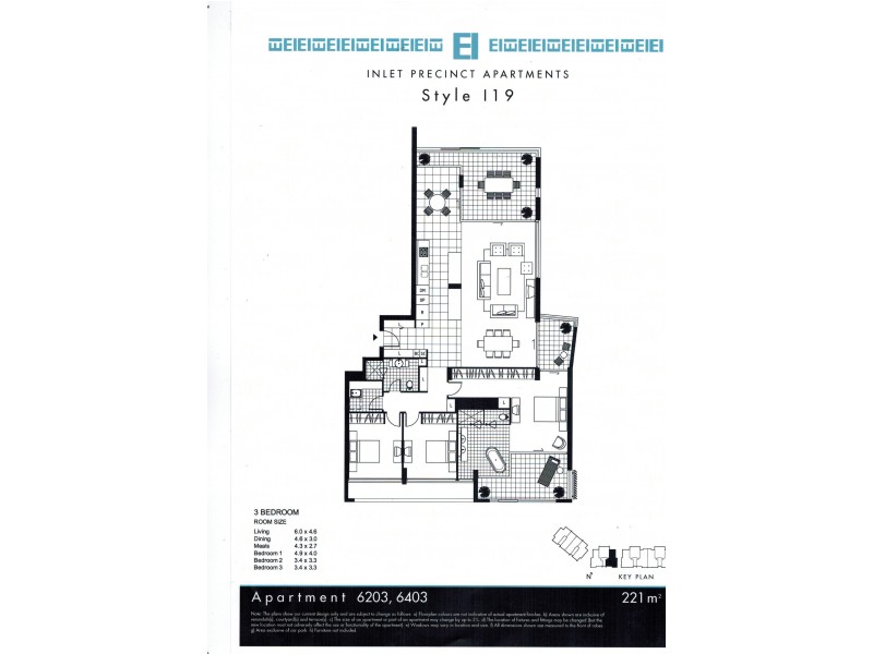 6203/2 Ephraim Island, Paradise Point QLD 4216 Floorplan
