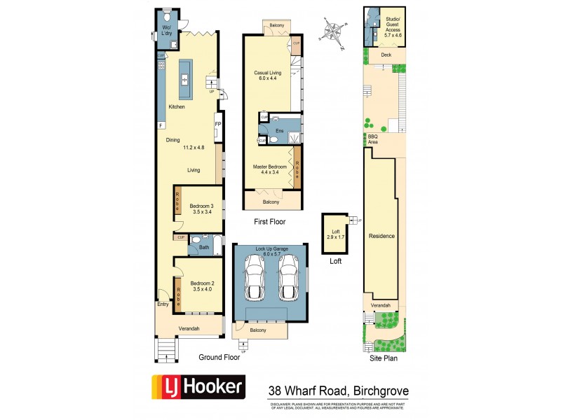 38 Wharf Road, Birchgrove NSW 2041 Floorplan