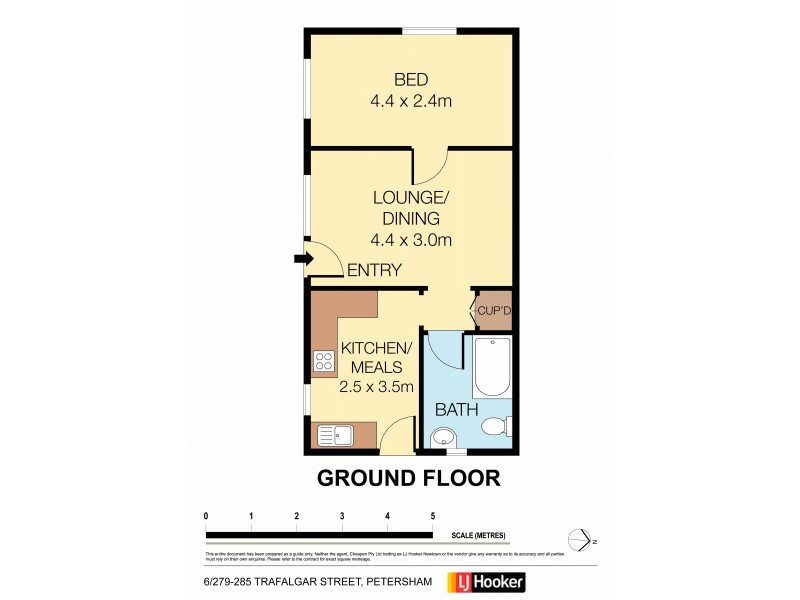 6/279-285 Trafalgar Street, Petersham NSW 2049 Floorplan