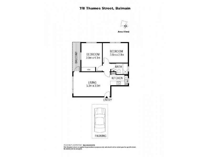 7/8 Thames Street, Balmain NSW 2041