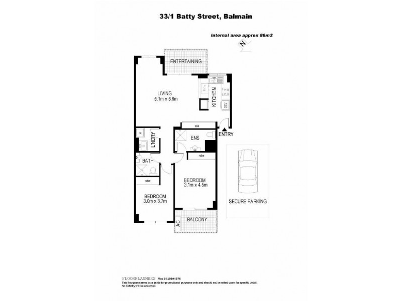 33/1 Batty Street, Rozelle NSW 2039