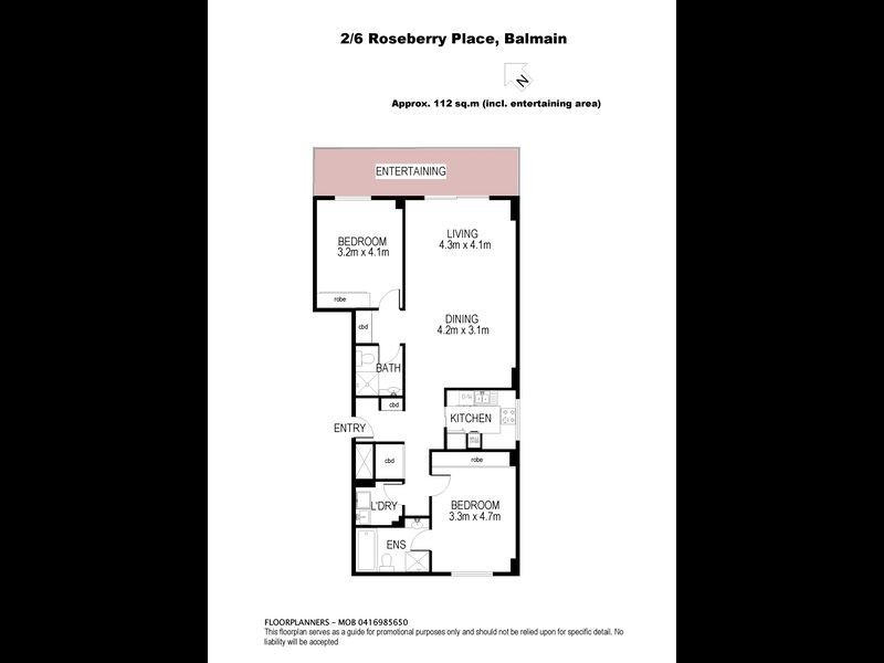 2/6 Roseberry Place, Balmain NSW 2041