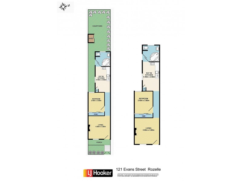 121 Evans Street, Rozelle NSW 2039 Floorplan