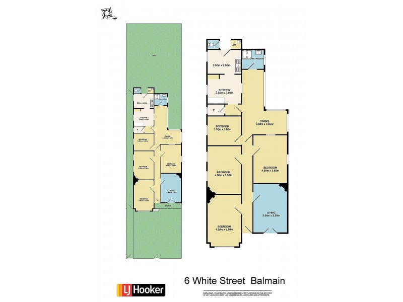 6 White Street, Balmain NSW 2041 Floorplan