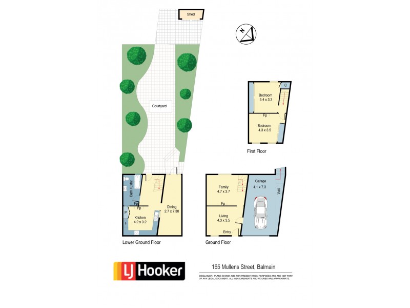 165 Mullens Street, Rozelle NSW 2039 Floorplan
