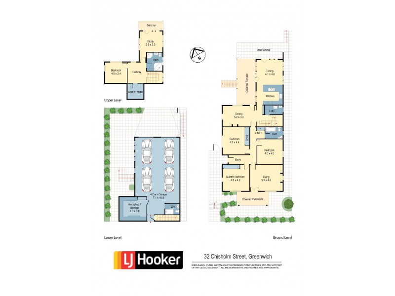 32 Chisholm Street, Greenwich NSW 2065 Floorplan