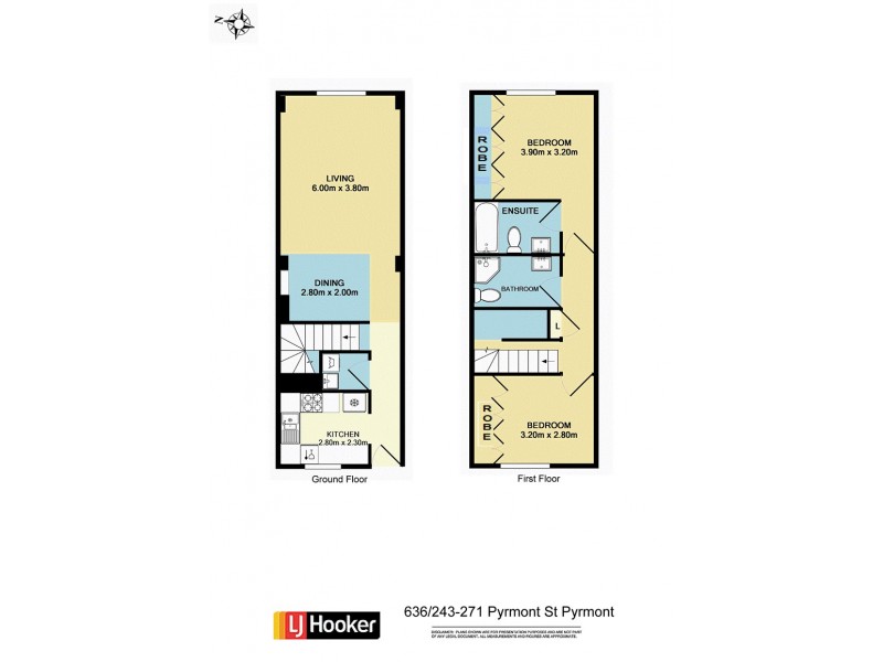 636/243-271 Pyrmont  Street, Pyrmont NSW 2009 Floorplan