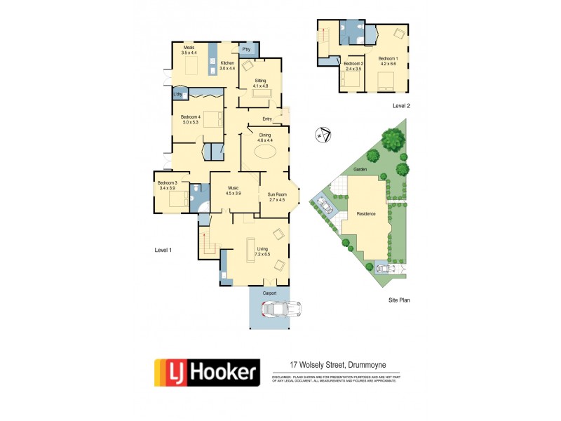 17 Wolseley Street, Drummoyne NSW 2047 Floorplan