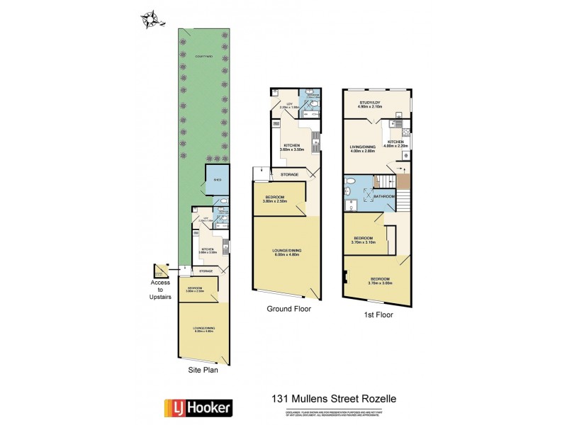 131 Mullens Street, Rozelle NSW 2039 Floorplan