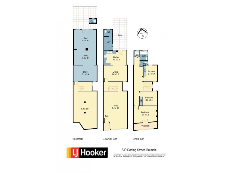 339 Darling Street, Balmain NSW 2041 Floorplan