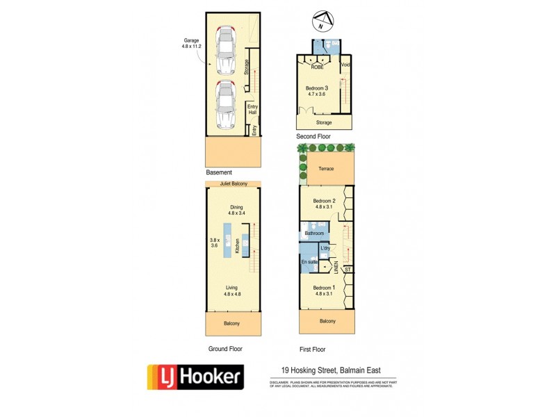 17-21 Hosking Street, Balmain East NSW 2041 Floorplan