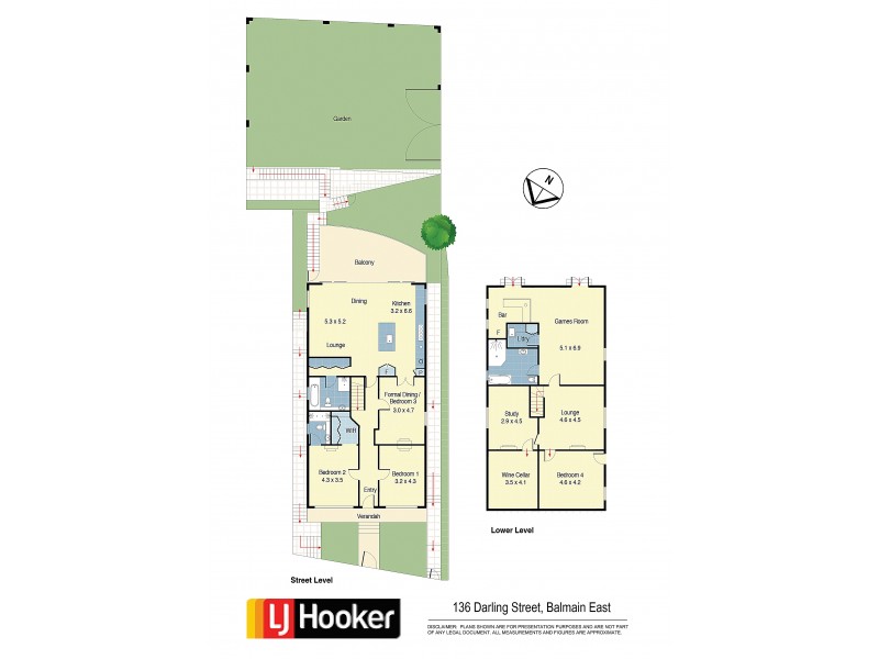136 Darling Street, Balmain East NSW 2041 Floorplan