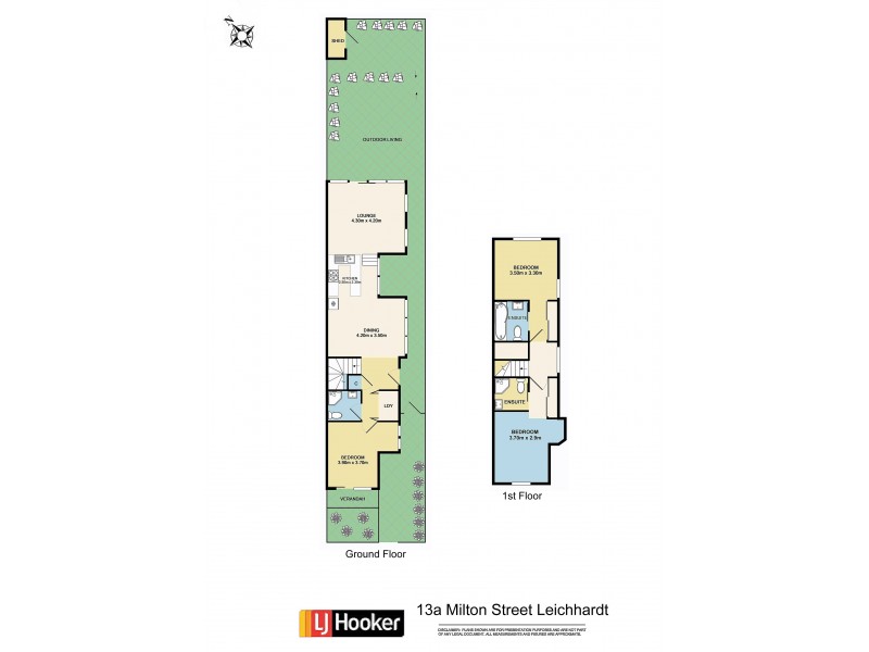 13A Milton Street, Leichhardt NSW 2040 Floorplan