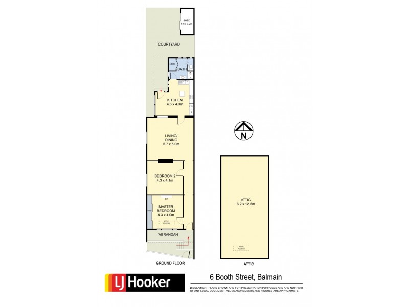 6 Booth Street, Balmain NSW 2041 Floorplan