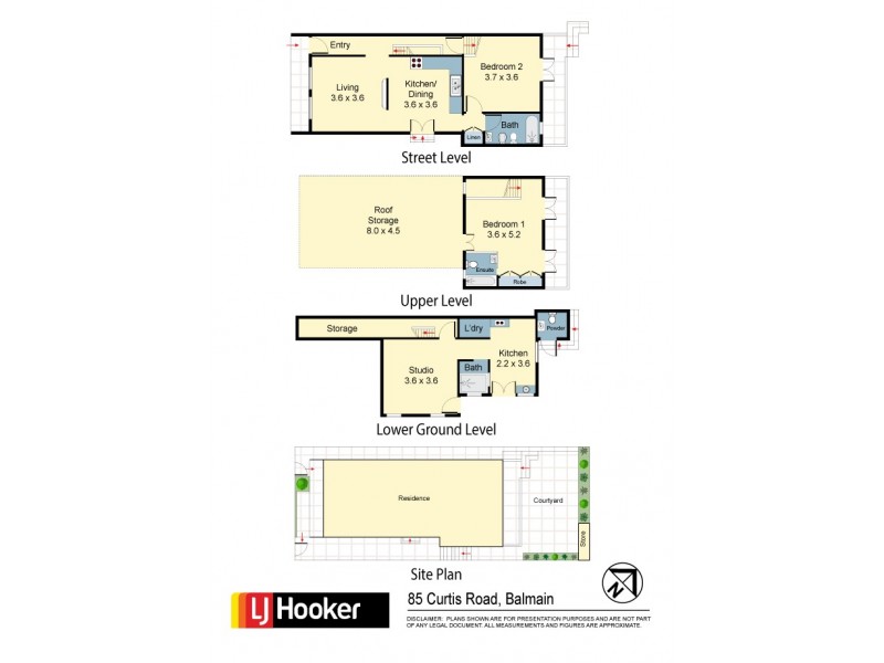 85 Curtis Road, Balmain NSW 2041 Floorplan