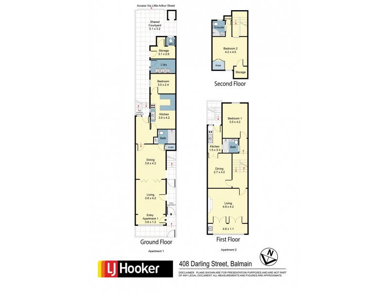 408 Darling Street, Balmain NSW 2041 Floorplan