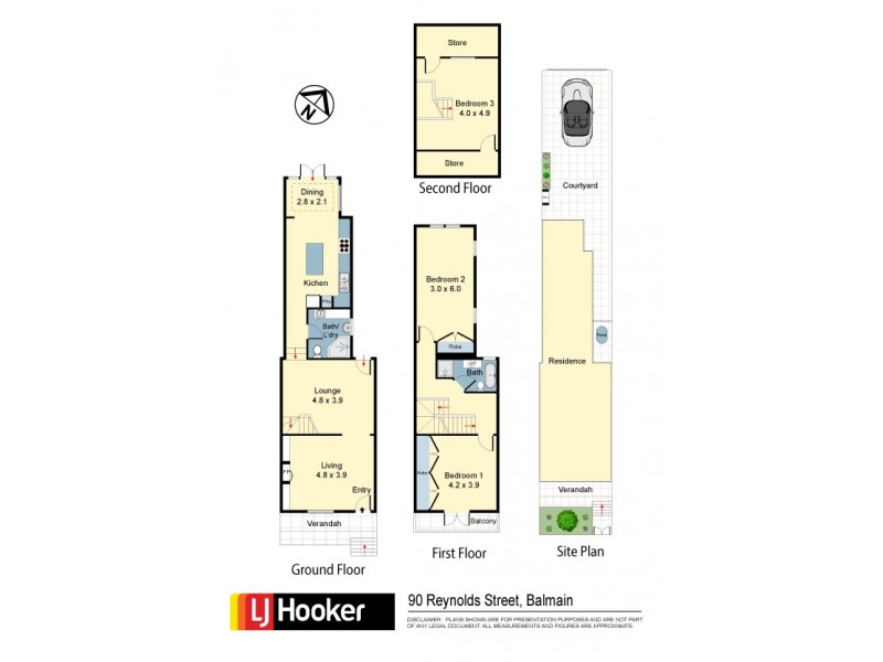90 Reynolds Street, Balmain NSW 2041 Floorplan