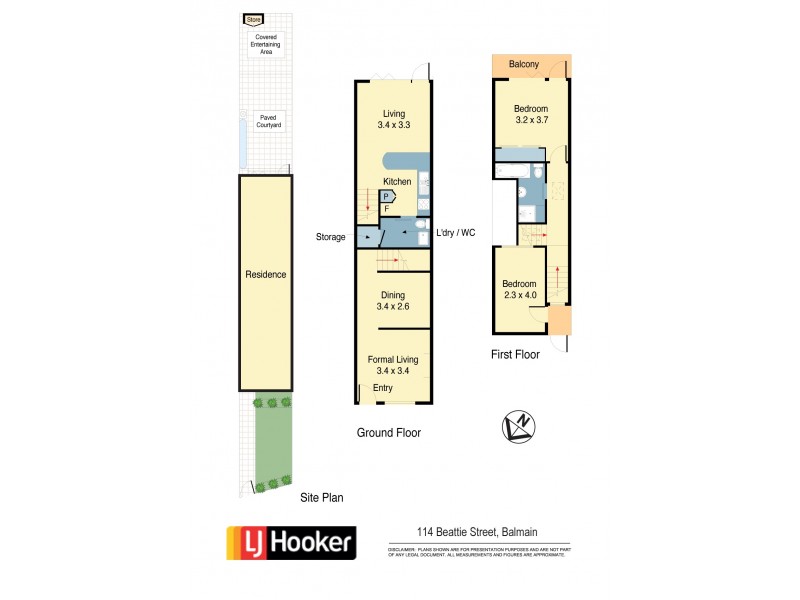 114 Beattie Street, Balmain NSW 2041 Floorplan