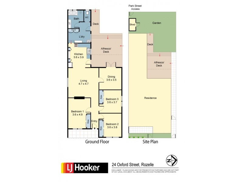 24 Oxford Street, Rozelle NSW 2039 Floorplan