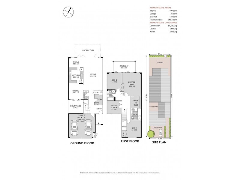 30 Rosemeadow Drive, Cabarita NSW 2137 Floorplan