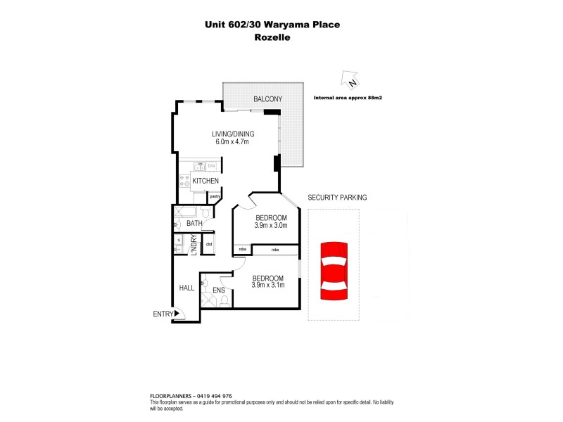 E602/30 Warayama Place, Rozelle NSW 2039