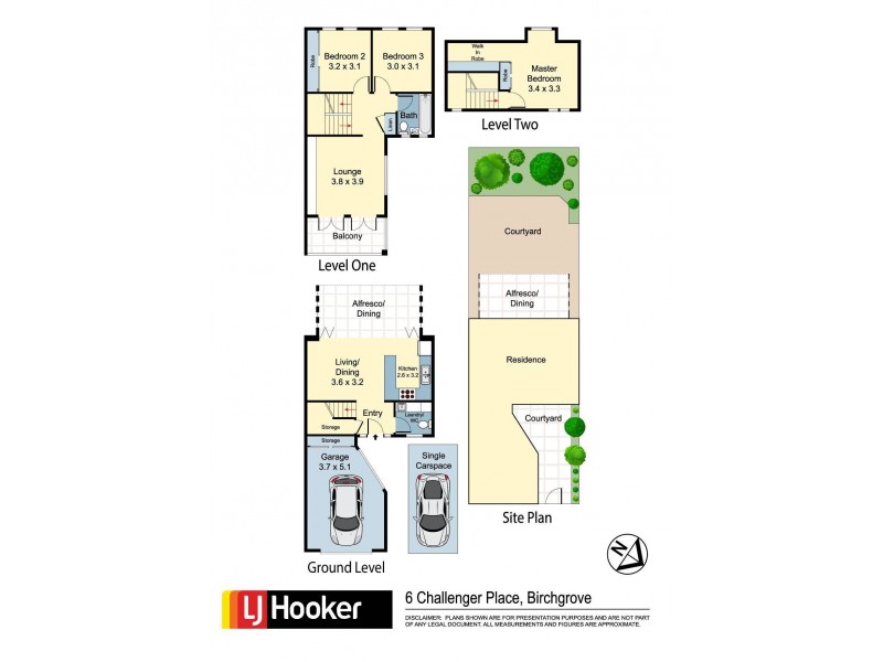 6 Challenger Place, Birchgrove NSW 2041 Floorplan