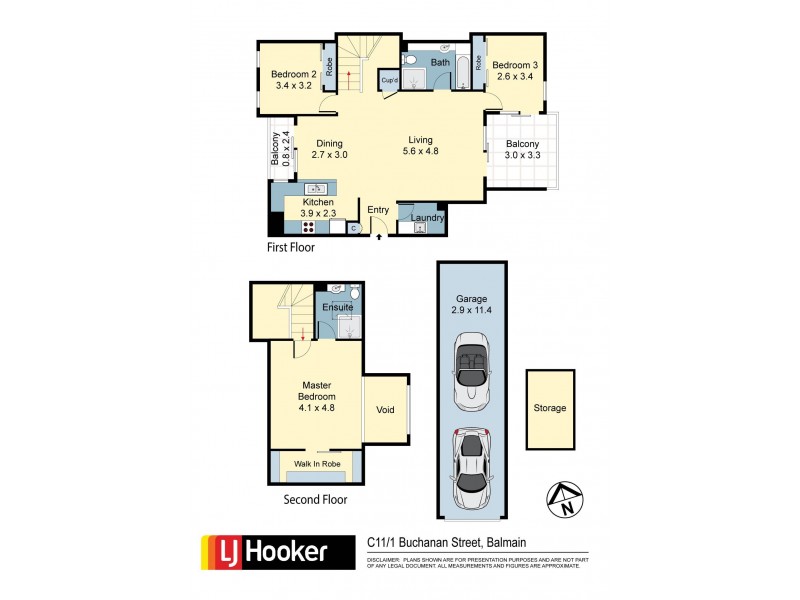 C11/1 Buchanan Street, Balmain NSW 2041 Floorplan