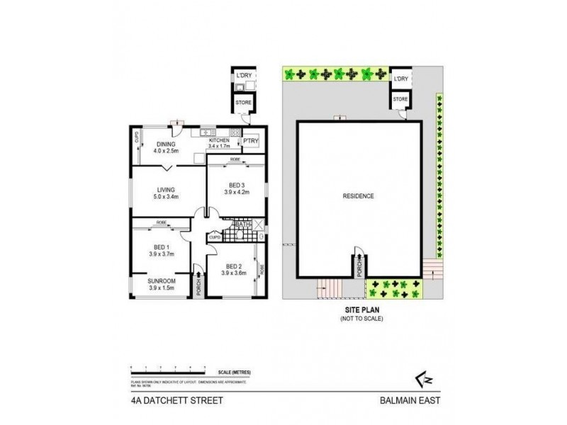 4A Datchett Street, Balmain East NSW 2041 Floorplan