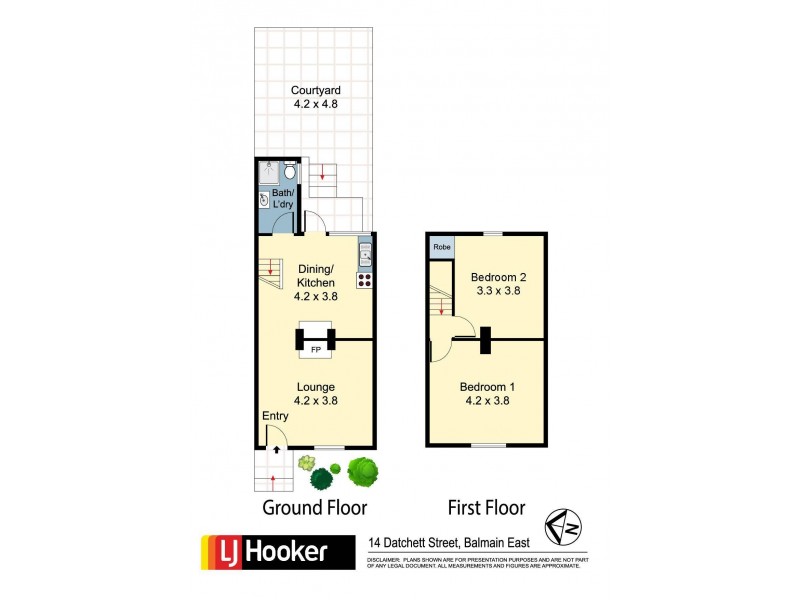 14 Datchett Street, Balmain NSW 2041 Floorplan