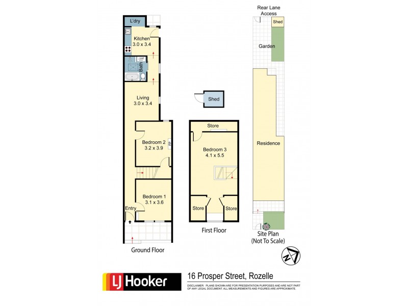 16 Prosper Street, Rozelle NSW 2039 Floorplan