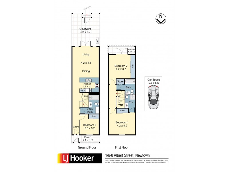 1/6-8 Albert Street, Newtown NSW 2042 Floorplan