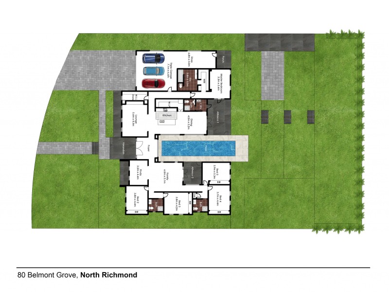 80 Belmont Grove, North Richmond NSW 2754 Floorplan