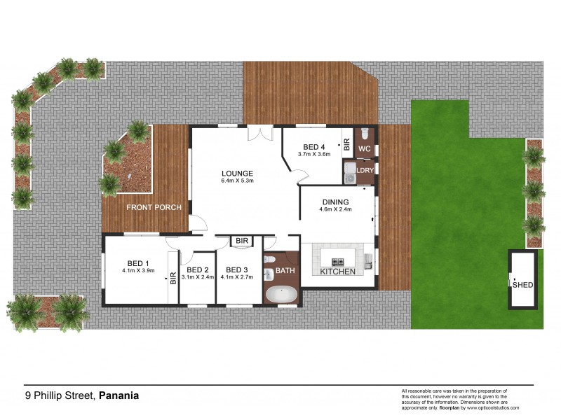 9 Phillip Street, Panania NSW 2213 Floorplan