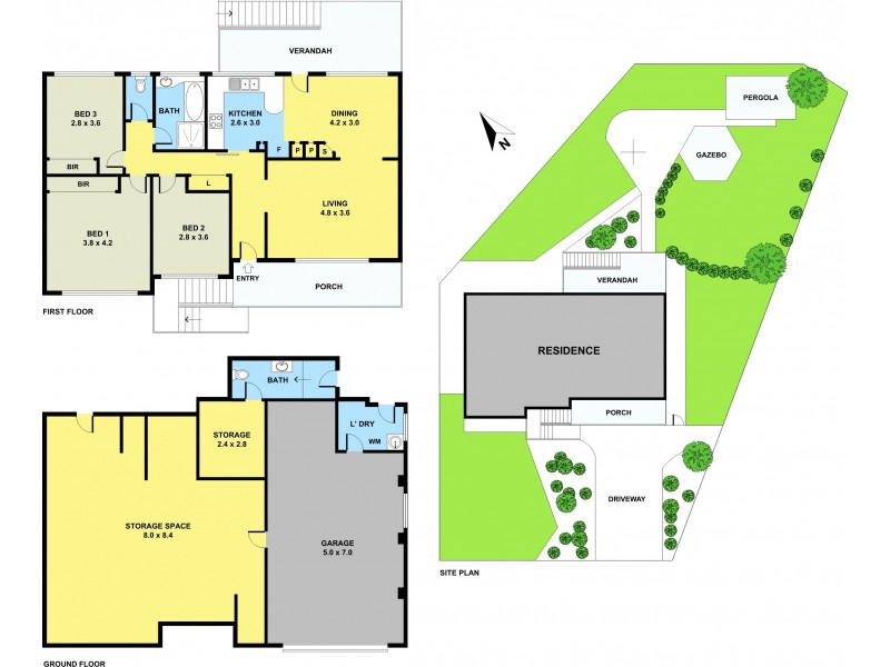8 Wendy Avenue, Georges Hall NSW 2198 Floorplan
