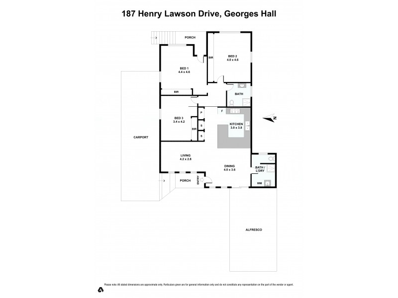 Georges Hall NSW 2198 Floorplan