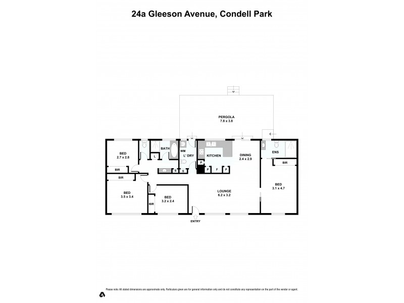 24a Gleeson Ave, Condell Park NSW 2200 Floorplan