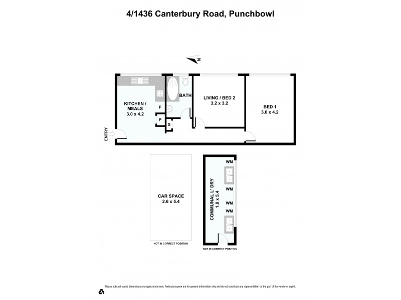 4/1436 Canterbury Rd, Punchbowl NSW 2196 Floorplan
