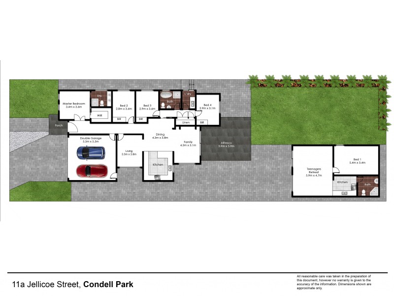 11a Jellicoe Street, Condell Park NSW 2200 Floorplan