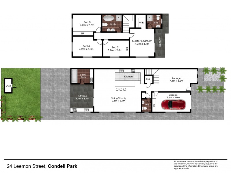 24 Leemon Street, Condell Park NSW 2200 Floorplan