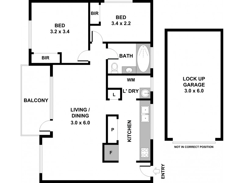 Unit 13/64-66 Sproule Street, Lakemba NSW 2195 Floorplan