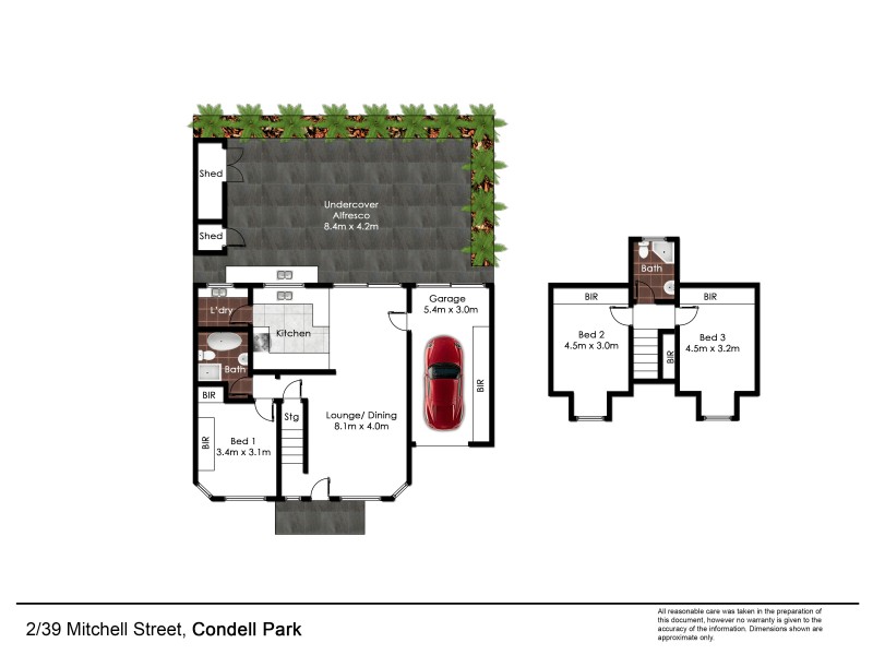 2/39 Mitchell Street, Condell Park NSW 2200 Floorplan