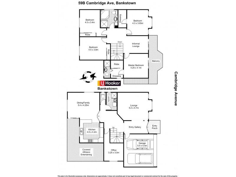 59b Cambridge Avenue, Bankstown NSW 2200 Floorplan