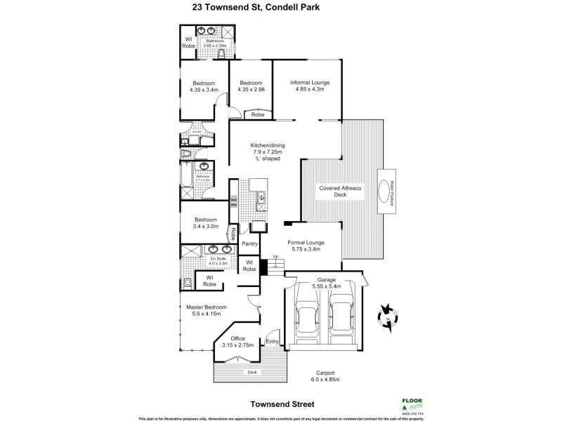 23 Townsend Street, Condell Park NSW 2200 Floorplan