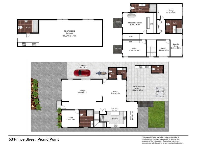 53 Prince Street, Picnic Point NSW 2213 Floorplan