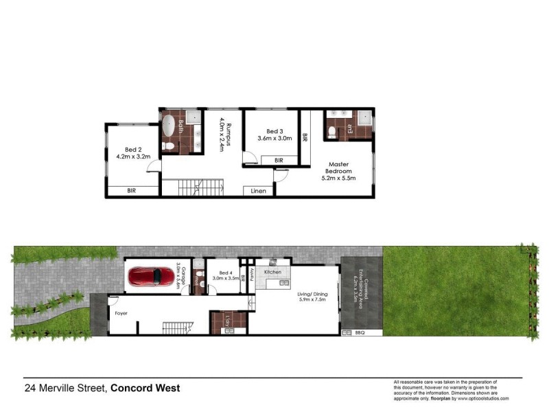 24a Merville Street, Concord West NSW 2138 Floorplan