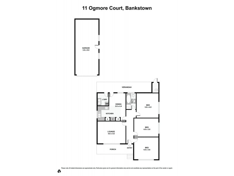 11 Ogmore Court, Bankstown NSW 2200 Floorplan